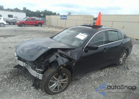 2012 Infiniti G37X z USA, uszkodzony, nr VIN JN1CV6AR7CM675472